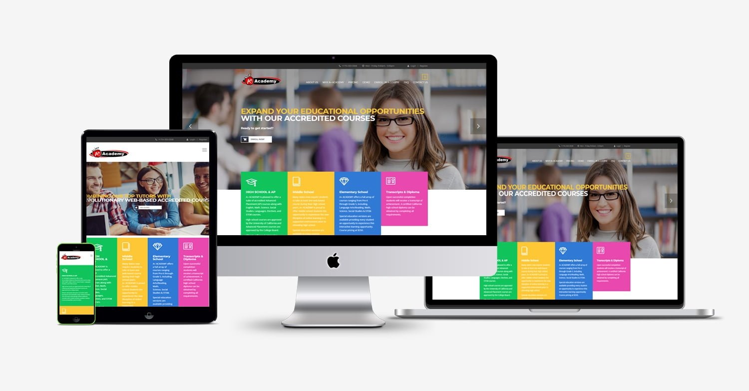 Aplus Academy Online Eeducation Course Website