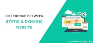 Difference between a static and dynamic website a clear example