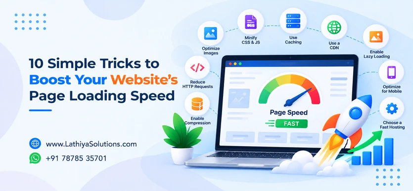 10 Simple Tricks to Boost Your Website's Page Loading Speed