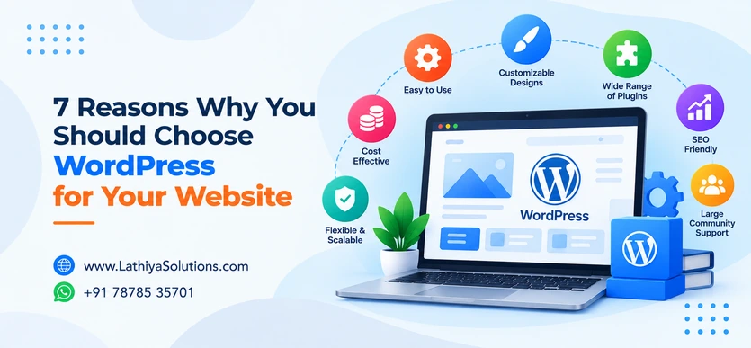 7 Reasons Why You Should Choose WordPress for Your Website