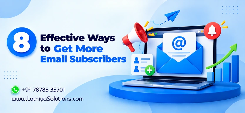8 Effective Ways to Get More Email Subscribers