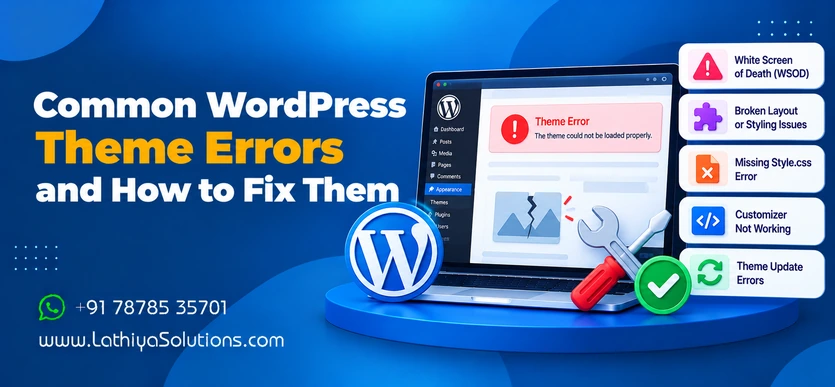 Common WordPress Theme Errors and How to Fix Them