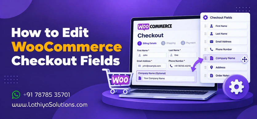 How to Edit Woocommerce Checkout Fields