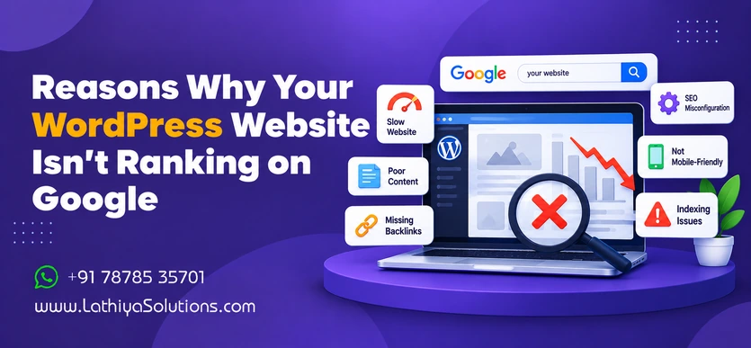 Reasons Why Your WordPress Website Isn't Ranking on Google