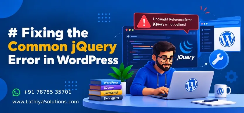 Fixing the Common jQuery Error in WordPress