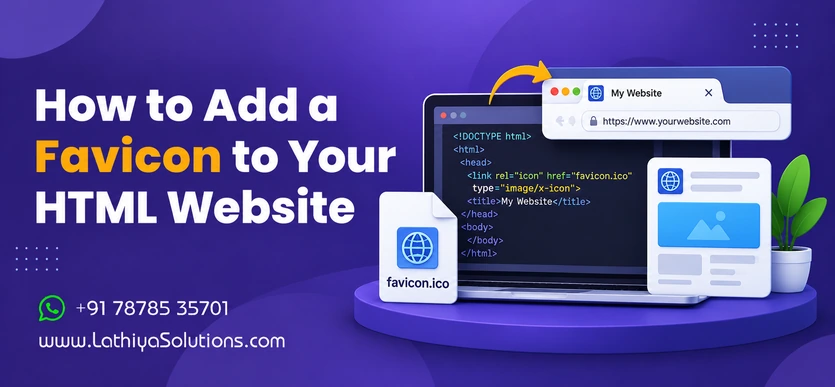 Add a Favicon to Your HTML Website