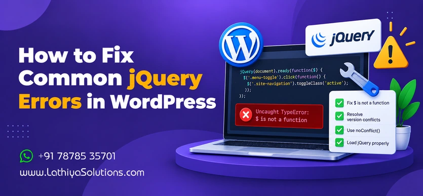 How to Fix Common jQuery Errors in WordPress