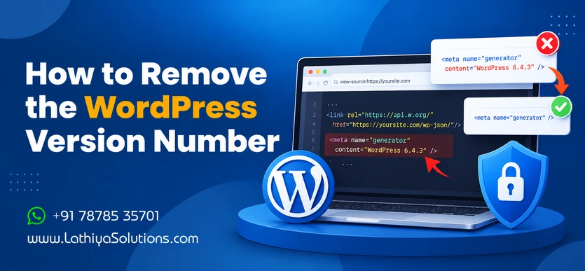 How to Remove the Wordpress Version Number