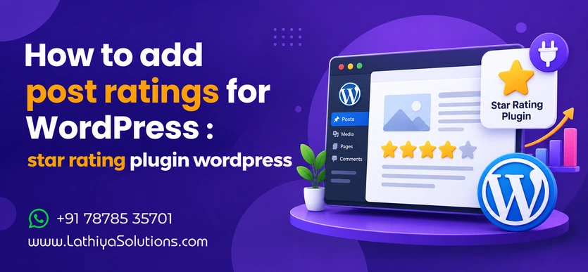 How to Add Post Ratings for WordPress Star Rating Plugin WordPress