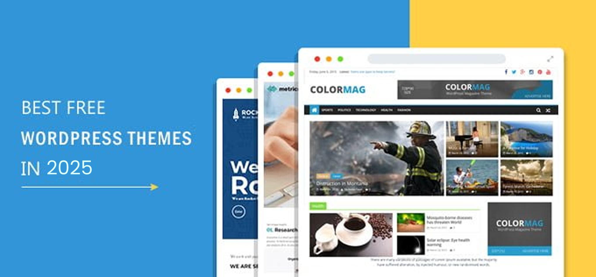 The 10 Best Free WordPress themes in 2025
