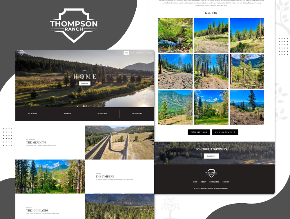 Thompson Ranch Real Estate Website